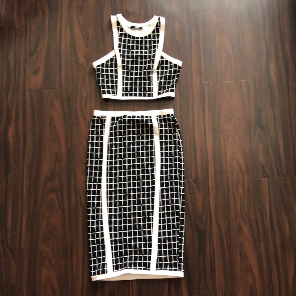 2 piece skirt set